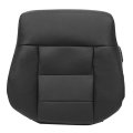 Driver Side Top Back Replacement Seat Cover Black Microfiber Leather For Mercedes Benz E350 E550 2010 2011 2012 2013 2014 
