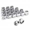 Dynofit 1 2-20 Aftermarket Wheel Lug Nuts 20pcs 2x20 21mm Heigh Open End Conical Lugnuts For Grand Cherokee Cj Commander 