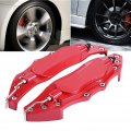 Qiilu 2pcs Caliper Covers Rear Brake Guard Protector Cover Universal For Wheel Hub 16in-17in Medium