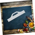 Gleavi 3pcs Cutting Board Template Router Tool Tracing Stencils Tray Wood Working Chopping Cut Handle Acrylic Mold Variety