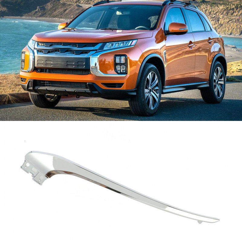 Mitsubishi Outlander Sport Rvr 2020-2022 Front Bumper Molding Cover Trim Upper Chrome Right 6407a420