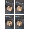 Niche Brake Pad Set For Yamaha Yz250 Yz250fe Yz450f Kawasaki Kx250 Suzuki Rmz250 Rmz450 Front Rear Ceramic 4 Pack