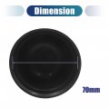 Uxcell 2pcs 70mm Rubber Housing Seal Cap Dustproof Cover For Car Led Install