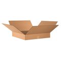 Aviditi 24 Flat Corrugated Box Length X Width 4 Height Kraft Bundle Of 10 