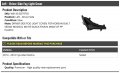 Left Driver Side Fog Light Cover Matte Black Compatible With 2014-2016 Hyundai Elantra Sedan For Korean Built Models