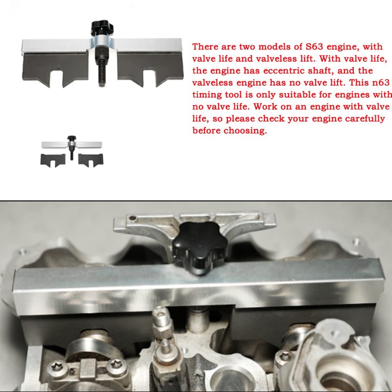 Zktool Engine Camshaft Alignment Tensioning Locking Timing Tool For Bmw V8 N63 S63 No Valve Lift N65 N74 X5 X6 Drive 750i 760i