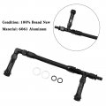 Topteng Braided An6 Dual Feed Carb Fuel Line Double Pump For 4150 Holley Carburetor 6an Or 3 8 Hose 7 -20 Thread