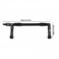 Topteng Braided An6 Dual Feed Carb Fuel Line Double Pump For 4150 Holley Carburetor 6an Or 3 8 Hose 7 -20 Thread