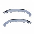 Labwork 1 Pair Front Bumper Chrome Trim Molding Replacement For W212 E350 2014-2016 A2128852874 A2128852774