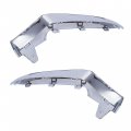 Labwork 1 Pair Front Bumper Chrome Trim Molding Replacement For W212 E350 2014-2016 A2128852874 A2128852774