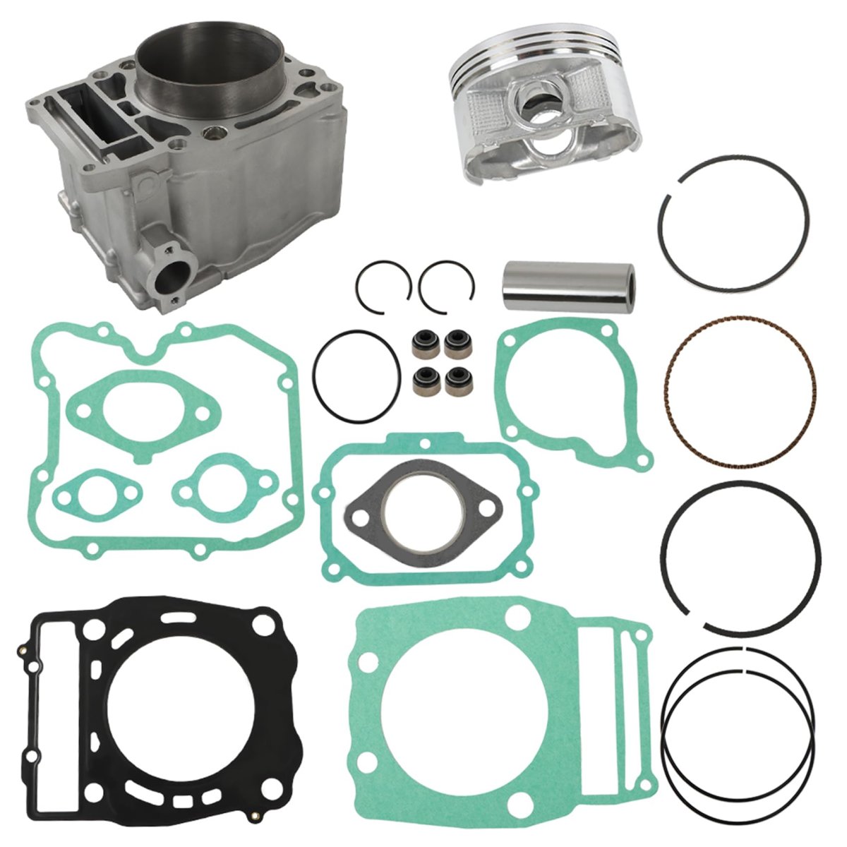 Cylinder Piston Top End Gasket Kit For Polaris Ranger 500 1999 2014 Sportsman Scrambler Atp Xplorer Worker Big Boss