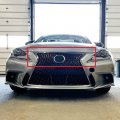 Hecasa F-sport Upper Bumper Grille Compatible With 2014-2016 Lexus Is200t Is250 Is350 Grill Replacement For Lx1200152