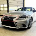 Hecasa F-sport Upper Bumper Grille Compatible With 2014-2016 Lexus Is200t Is250 Is350 Grill Replacement For Lx1200152