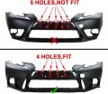 Hecasa F-sport Upper Bumper Grille Compatible With 2014-2016 Lexus Is200t Is250 Is350 Grill Replacement For Lx1200152