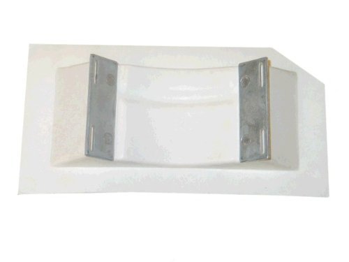 1963 Corvette Expansion Tank Bracket Assembly Fiberglass With Retainer Plates Part Number
