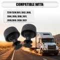 2x Cq347367 Power Steering Reservoir Cap Replacement For Freightliner Kenworth Fld120sd 2005 2006 2007