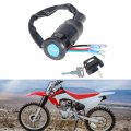 Ignition Key Switch Replacement For Crf230f 2003 2004 2005 2006 2007 Includes 2 Keys With Chip Plug And Play Installation