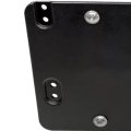 Rear License Plate Bracket For Mercedes Benz Sprinter 1500 2019 2020 2021 2022 2023 Black Plastic Replacement Mb1168104 