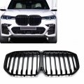 Motorfansclub Kidney Grille Fit For Bmw X7 G07 2019 2020 2021 2022 Grill Front Hood Insert Replacement Glossy Black 