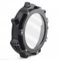 Sfriding Clutch Cover With Clear Window For Yamaha Yfz450 Yfz450r 2006-2022 5tg-15415-00-00 5tg-15415-10-00 Crankcase 1-1 Black