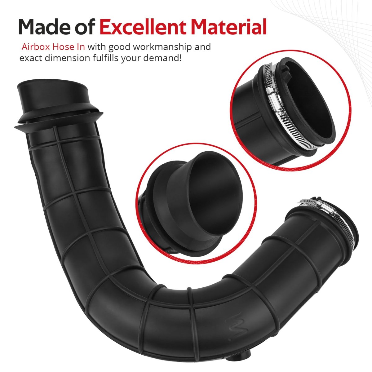 Airbox Hose In For Polaris Rzr 1000 Xp 4 And Turbo 2014 To 2023 Part Number Includes Clamp