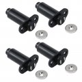 Utalind Recessed Magnetic Touch Latchi 4 Pack Push Open Cabinet Door Latches Pull Pressure Spring Release 