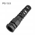 Uxcell Pg13 5 Cable Gland Waterproof Ip68 Nylon Joint Adjustable Locknut With Strain Relief For 6-11mm Dia Wire 5pcs