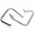 Ecotric Engine Guard Highway Crash Bar Compatible With 1997-2016 Yamaha V-star Dragstar 400 650 Xvs650 Classic Custom Chrome