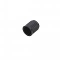 Uxcell 30pcs Black Plastic Tire Air Valve Stem Caps Tyre Wheel Rims Dust Cover For Car