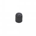 Uxcell 30pcs Black Plastic Tire Air Valve Stem Caps Tyre Wheel Rims Dust Cover For Car