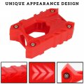 Sporty Red Ignition Key Shell Cover For Can Am Ryker And Outlander Durable Plastic Case Holder With Installation Tool 1 Piece