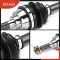 A-premium Cv Axle Shaft Assembly Compatible With Kawasaki Prairie 300 Kvf300a 4x4 1999-2002 Front Left Or Right Side Replace