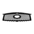 Front Grille Upper Black With Chrome Molding Honeycomb Mesh Replacement For Qx50 2019-2023