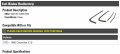 Vent Window Weatherstrip 2 Piece Compatible With 1975-1980 Chevy C10