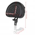 Motorcycle Backrest Adjustable Driver Fits For Can-am Spyder Rt Se6 2017 Sm6 Sm5 2010