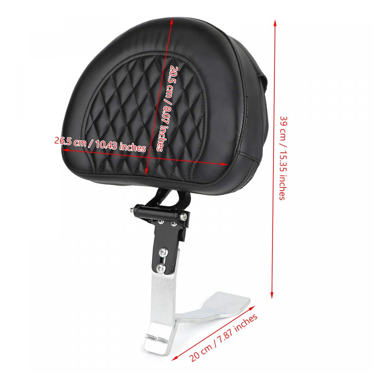 Motorcycle Backrest Adjustable Driver Fits For Can-am Spyder Rt Se6 2017 Sm6 Sm5 2010