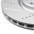 Ocpty Brakes And Rotors Set With 2 Front Brake Rotots 4 Ceramic Pads Fit For 2013-2016 Dodge Dart