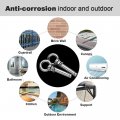 Mromax Expansion Lifting Eyebolt M6x70mm Ring Bolt 3 54 Length 304 Stainless Steel Bolts With Nuts Eye Hooks Anchor Fastener