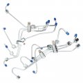 Partszen De8tz-9a555a Fuel Injection Lines Set For Ford F150 F250 F350 6 9l 7 3l 1983-1994 
