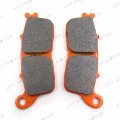 Carbon Ceramic Rear Brake Pads For Vfr1200fd Dct 2010 2011 2012 2013 2014 Orange High Temperature Resistance Performance
