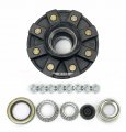 Libra Trailer Idler Hub Kit 8 Lugs On 6 5 8x6 For 7000 Lbs Axle 22020 