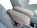 Auto Armrest Covers Fits The Chrysler Town Country 2011-2015 Van- Protect Fold Down Fleece Fabric- One Paira Large Slm Tan 