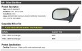 Left Driver Side Manual Mirror Textured Foldaway Style Compatible With 1998-2005 Ford Ranger 4wd Rwd