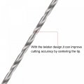 Uxcell 10 Pcs 0 9mm Mini Micro Twist Drill Bits High-speed Steel Straight Shank Extra Long Bit 60mm For Aluminum Alloy