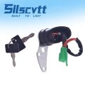 Ignition Switch Replacement For Suzuki Dr Z400e 2000 2001 2007 Z400s 2019 Z400sm 2005 2006 Z400 2004 Includes 2 Keys Black