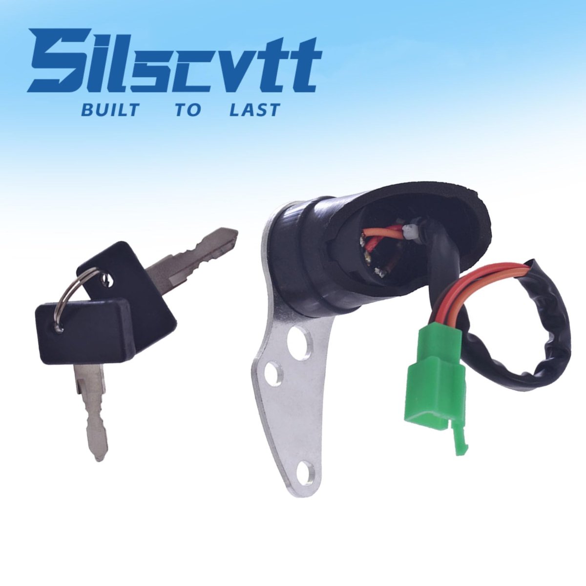 Ignition Switch Replacement For Suzuki Dr Z400e 2000 2001 2007 Z400s 2019 Z400sm 2005 2006 Z400 2004 Includes 2 Keys Black