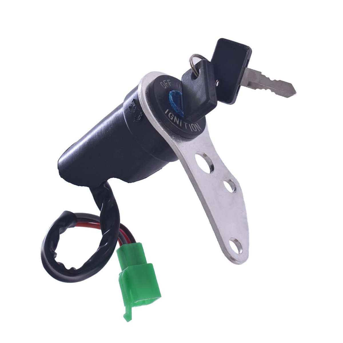 Ignition Switch Replacement For Suzuki Dr Z400e 2000 2001 2007 Z400s 2019 Z400sm 2005 2006 Z400 2004 Includes 2 Keys Black
