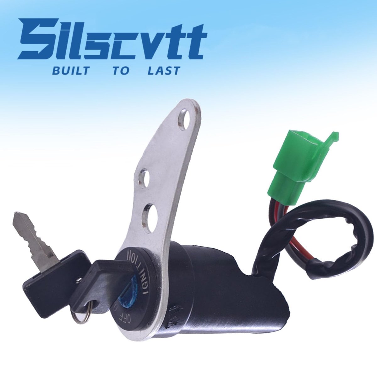 Ignition Switch Replacement For Suzuki Dr Z400e 2000 2001 2007 Z400s 2019 Z400sm 2005 2006 Z400 2004 Includes 2 Keys Black