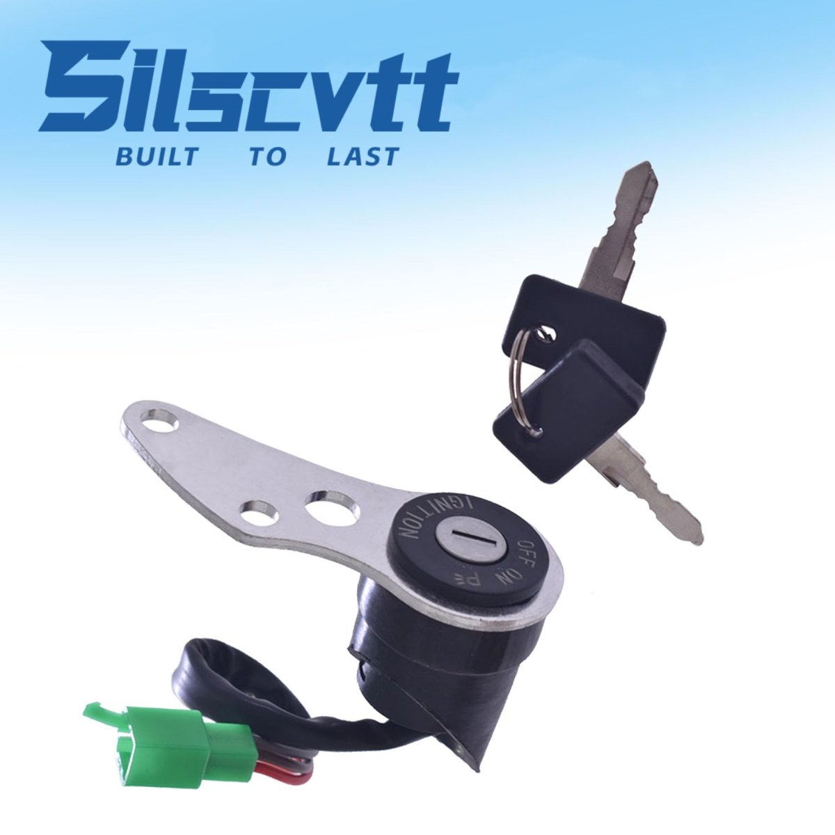 Ignition Switch Replacement For Suzuki Dr Z400e 2000 2001 2007 Z400s 2019 Z400sm 2005 2006 Z400 2004 Includes 2 Keys Black