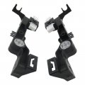 Headlight Lamp Mounting Bracket Drive Passenger Lh Rh Pair For 2014 Ram 2500 Lone Star Extended Crew Cab Truck New